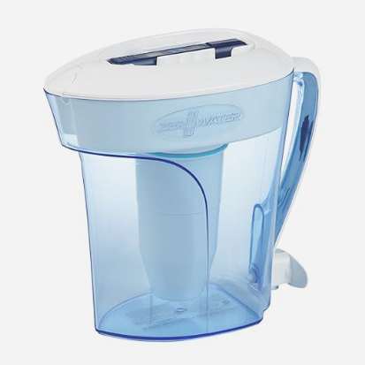ZeroWater 10-Cup 5-Stage Water Filter Pitcher with Digital TDS Meter
